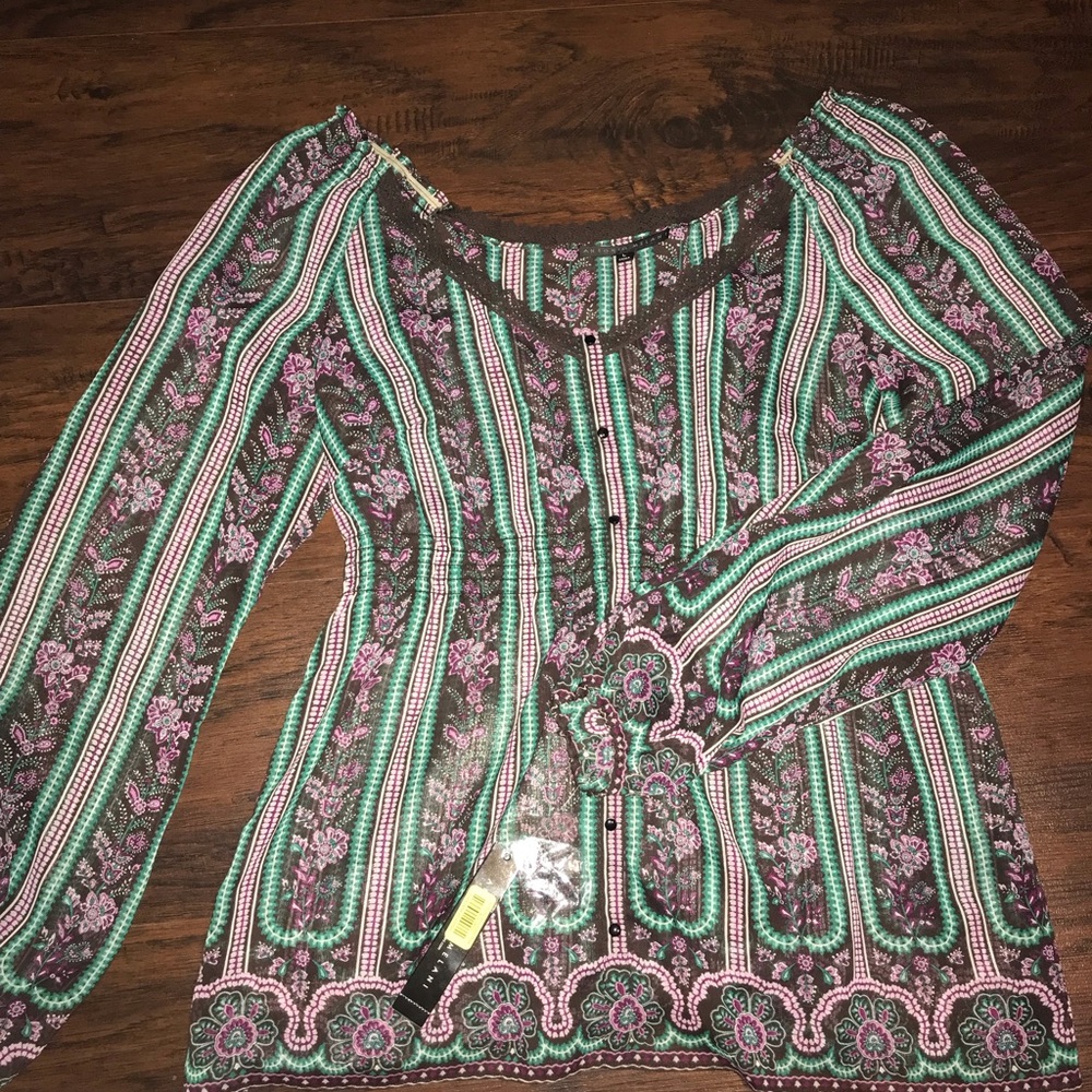 Antonio Mellani Long Sleeve Blouse